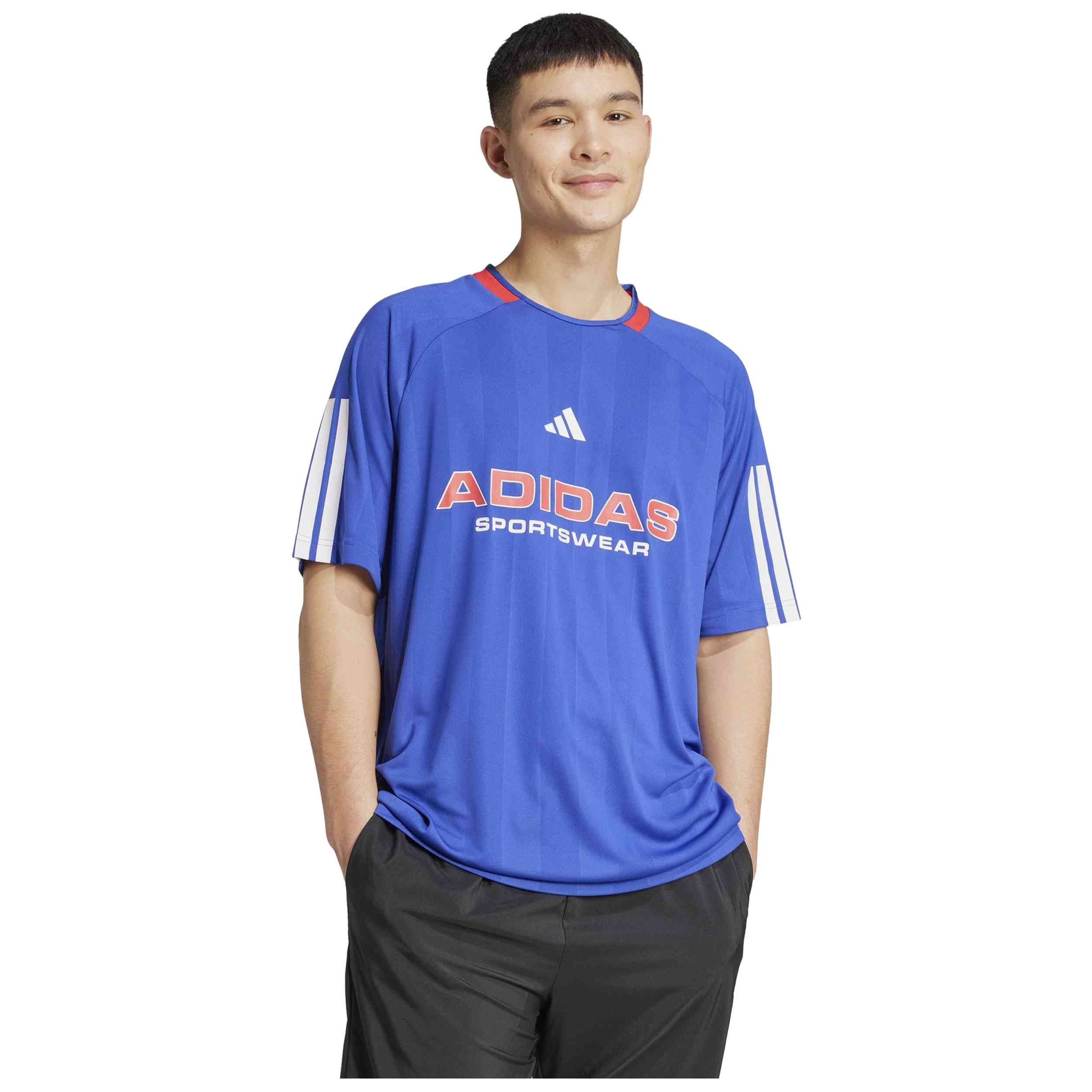 Camiseta De Manga Corta Adidas modelo KB5568 para Hombre en color Azul