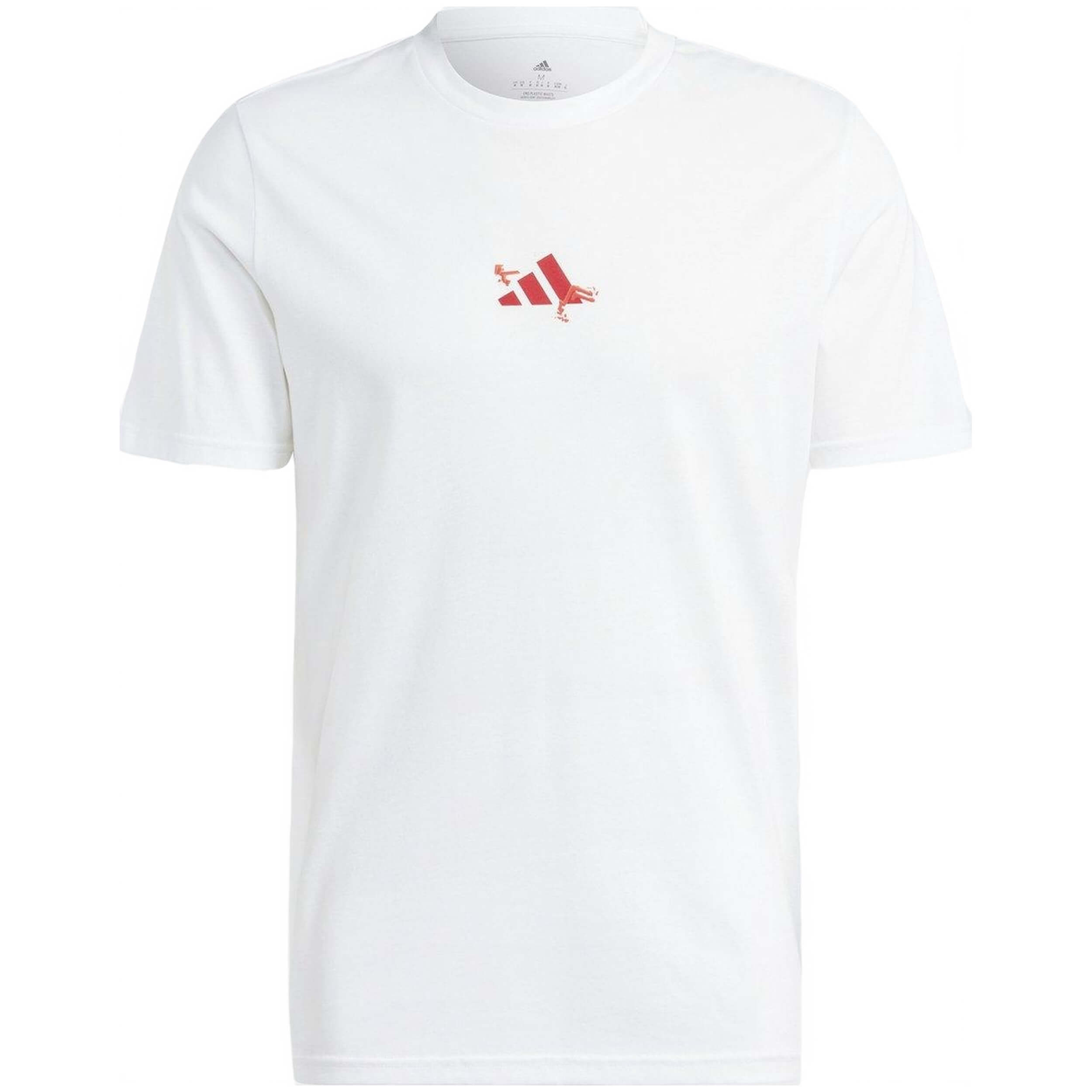 Camiseta Tns Rg Adidas en color Blanco
