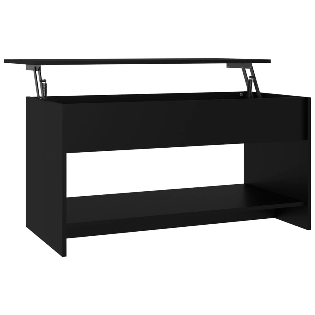 Vidaxl Mesa de Centro de Madera de Ingeniería 102x50x52,5 Cm Blanco