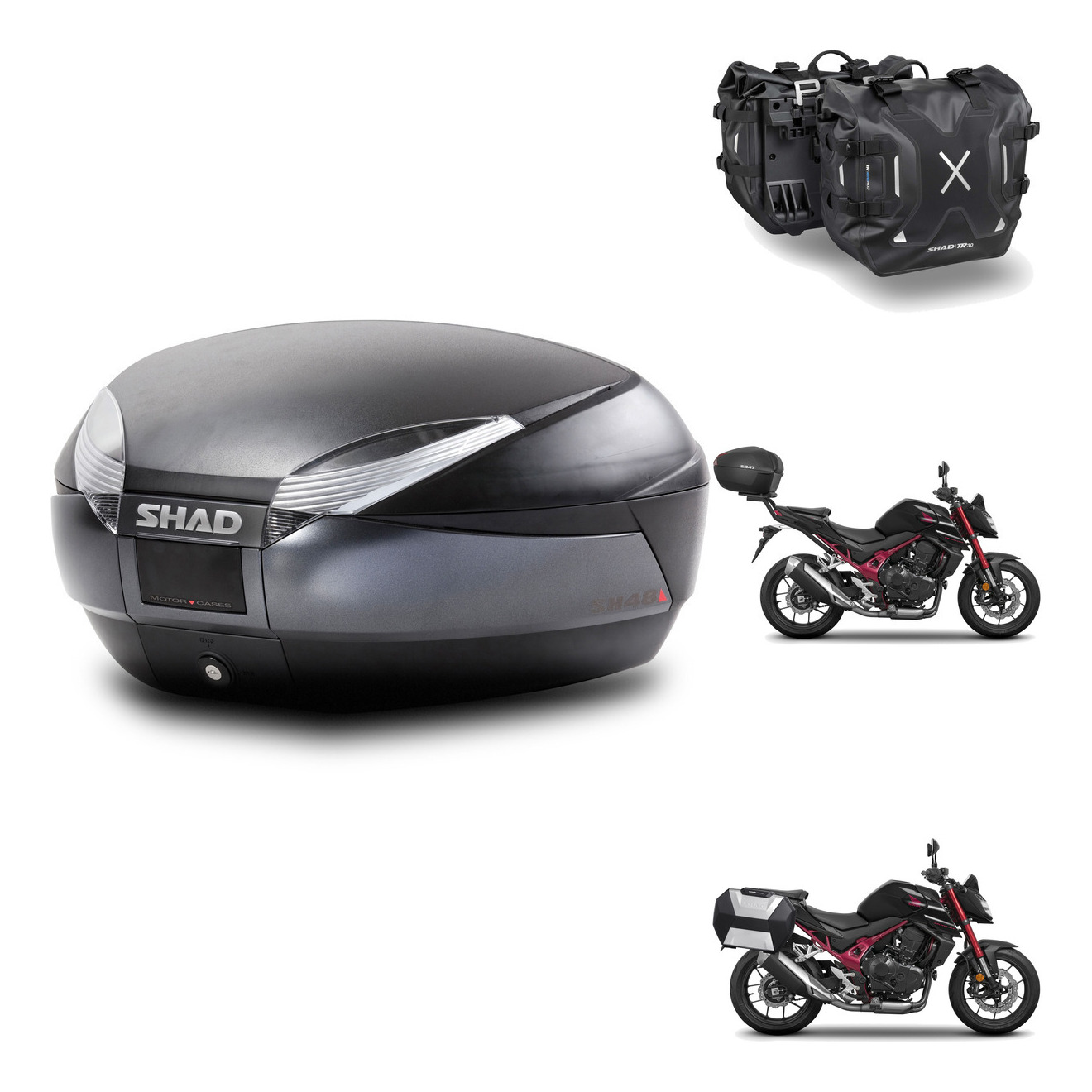 Alforjas Tr30 + Herraje 3P + Herraje Bau KIT-579326