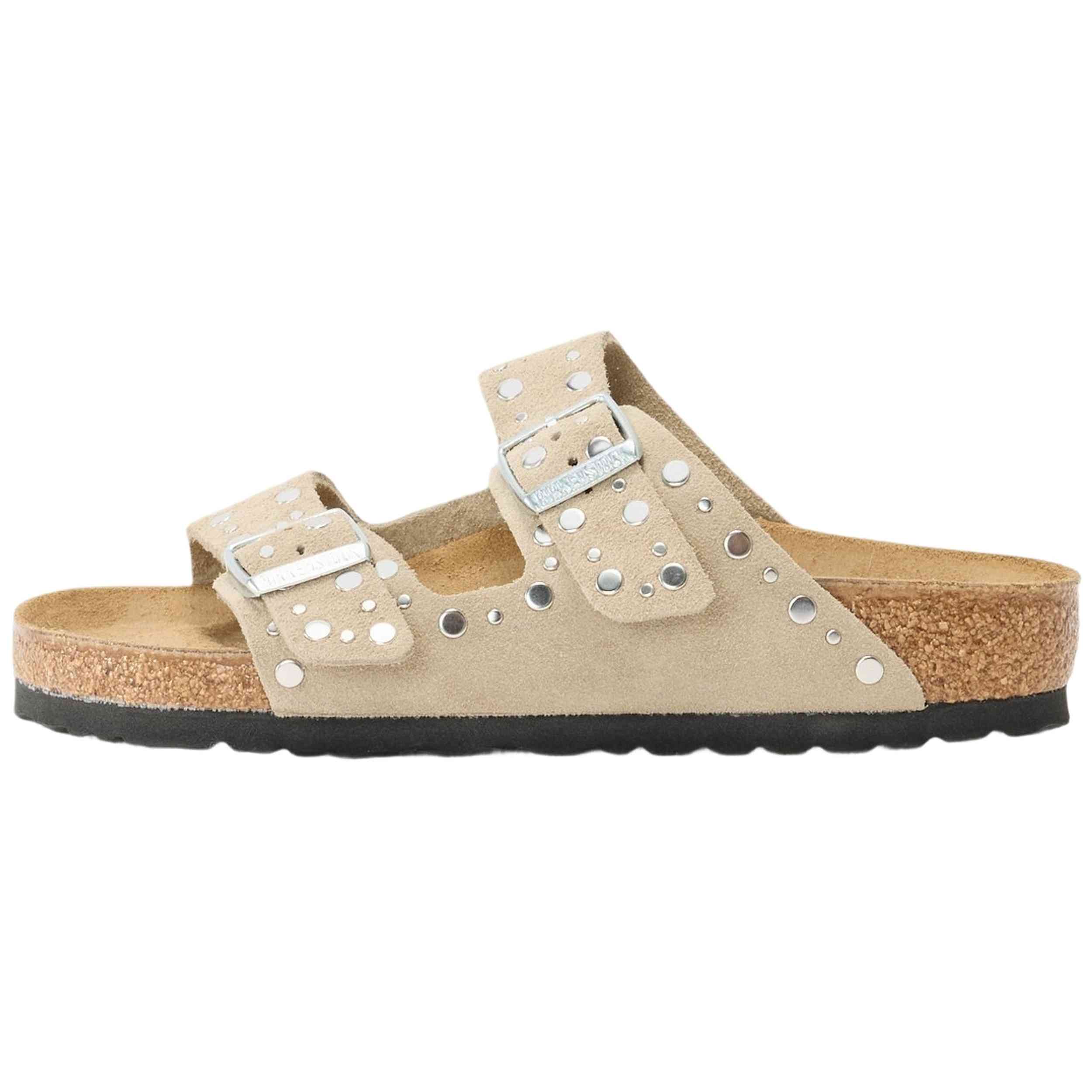 Sandalias Birkenstock modelo Arizona para Mujer en color Beige