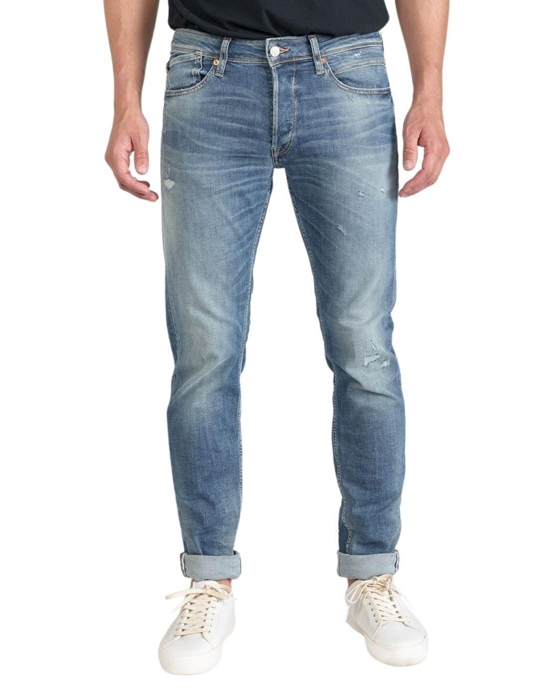 Le Temps Des Cerises Pantalón Vaquero Denim Azul