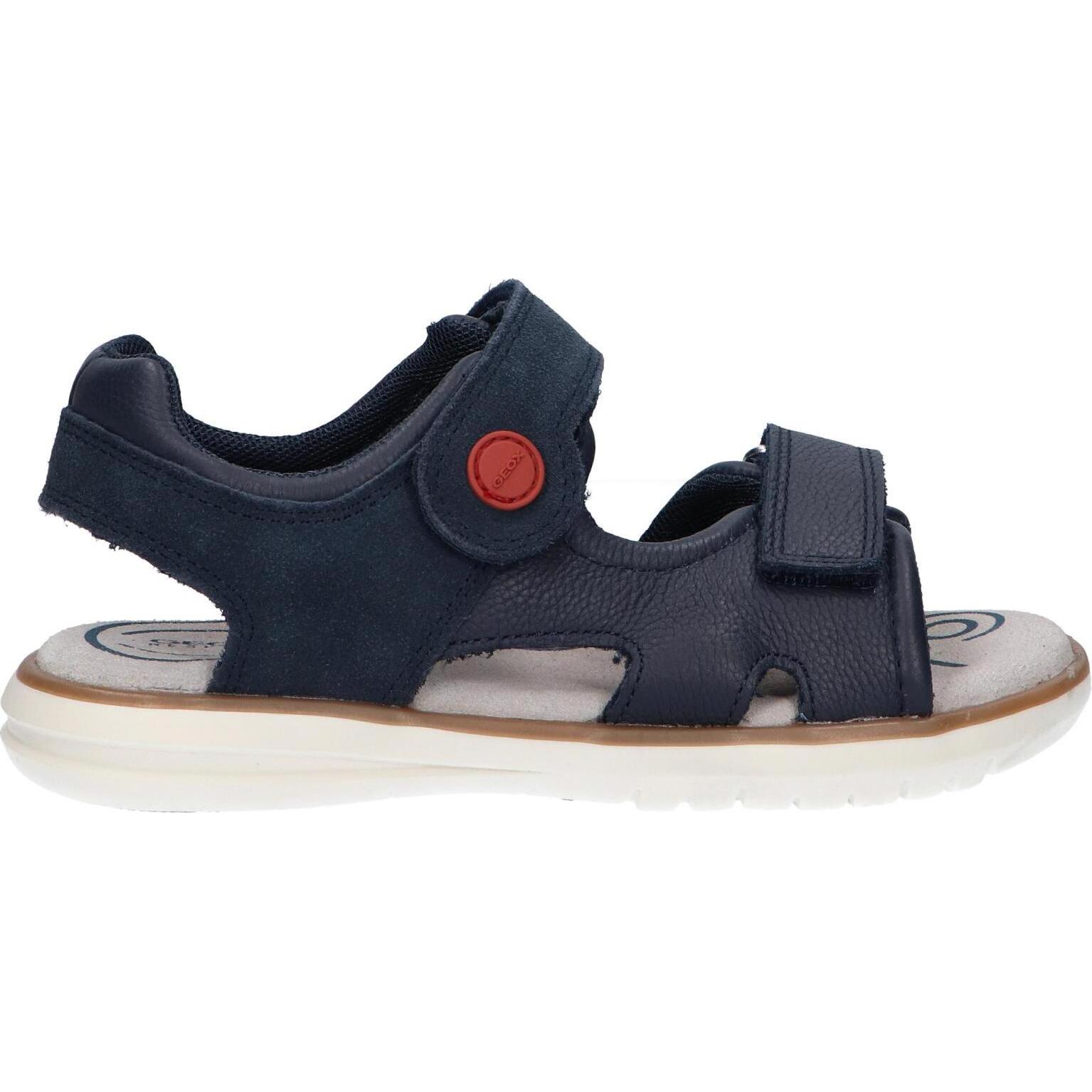GEOX J25DRB 04622 J MARATEA C4244 Children's Sandals NAVY-DK RED