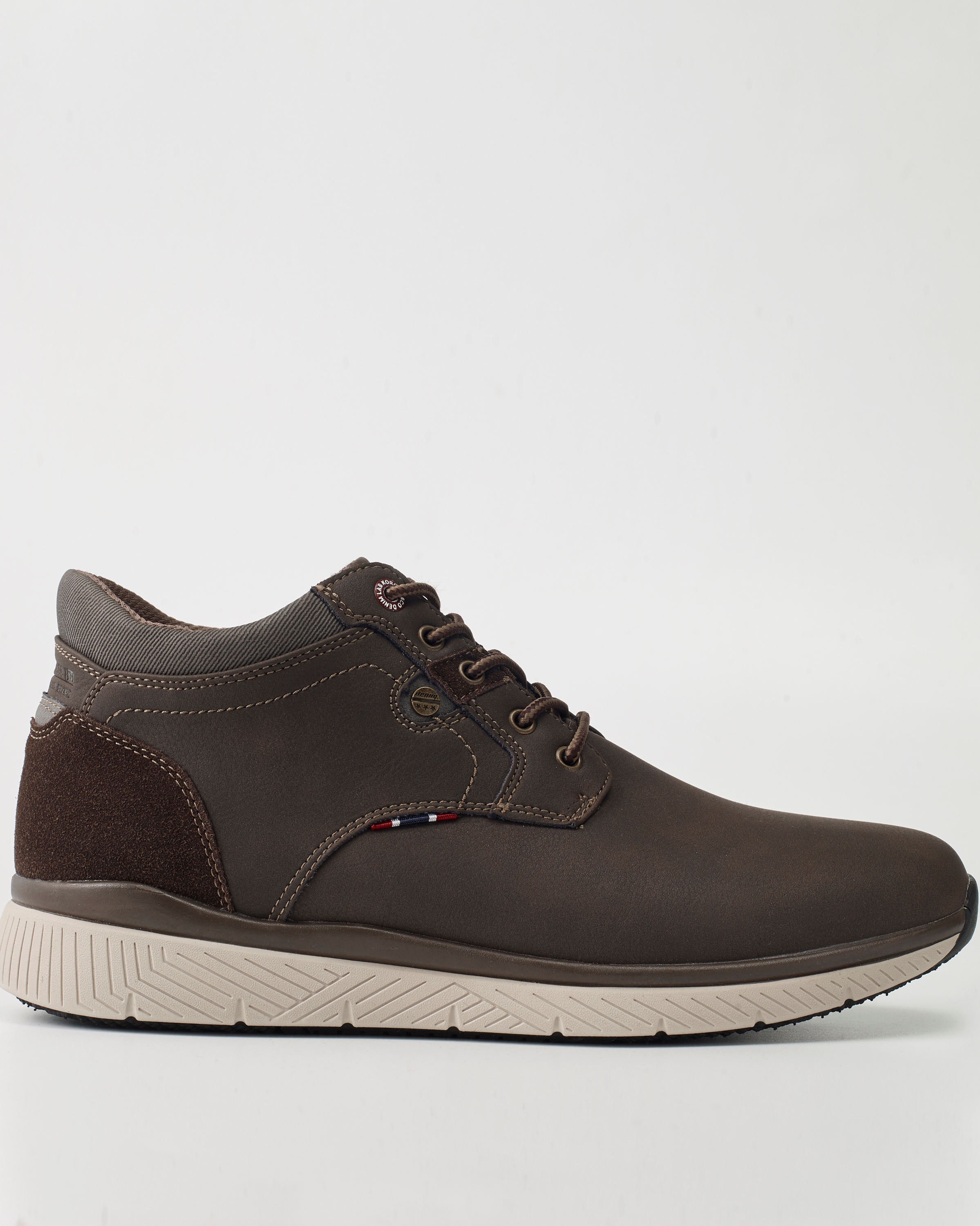 Koroshi - Botines de polipiel para hombre urbano 2021XC04, ligeros y fáciles de cuidar, ideales para otoño-invierno y uso diario