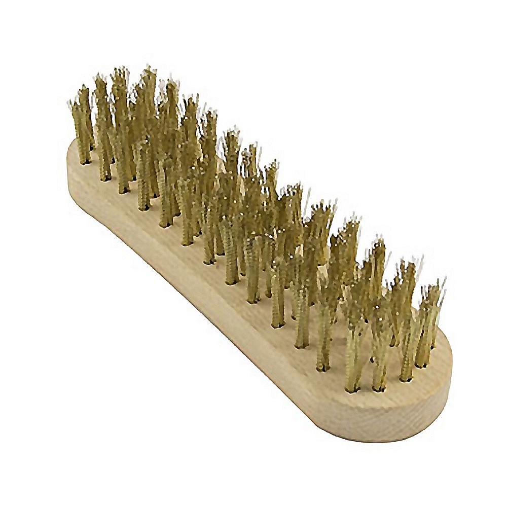 CEPILLO ACERO 5 HILERAS 18X5 CM LATONADO