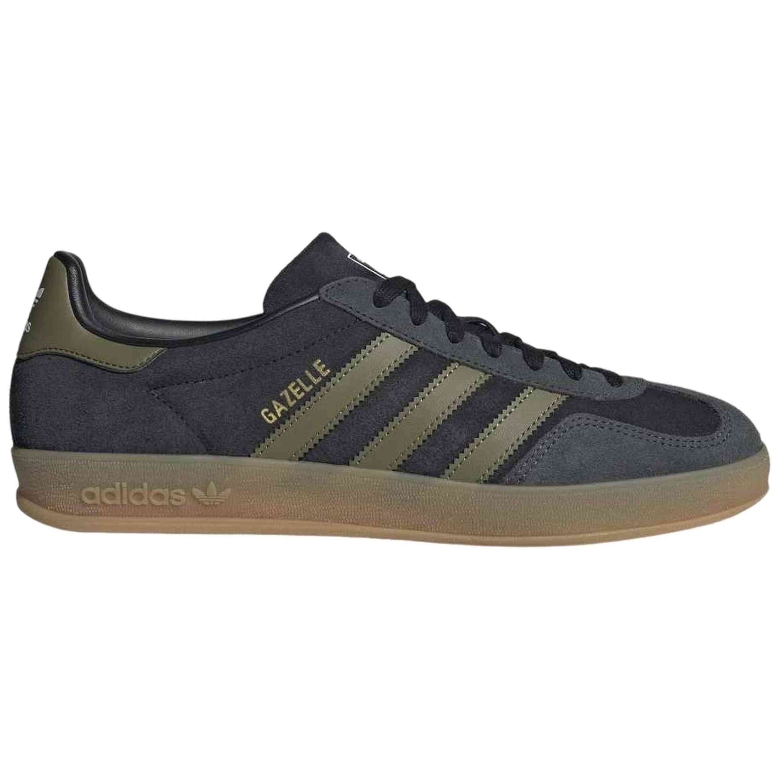 Zapatillas Adidas modelo Gazelle Indoor "Focus Olive" para Hombre en color Negro