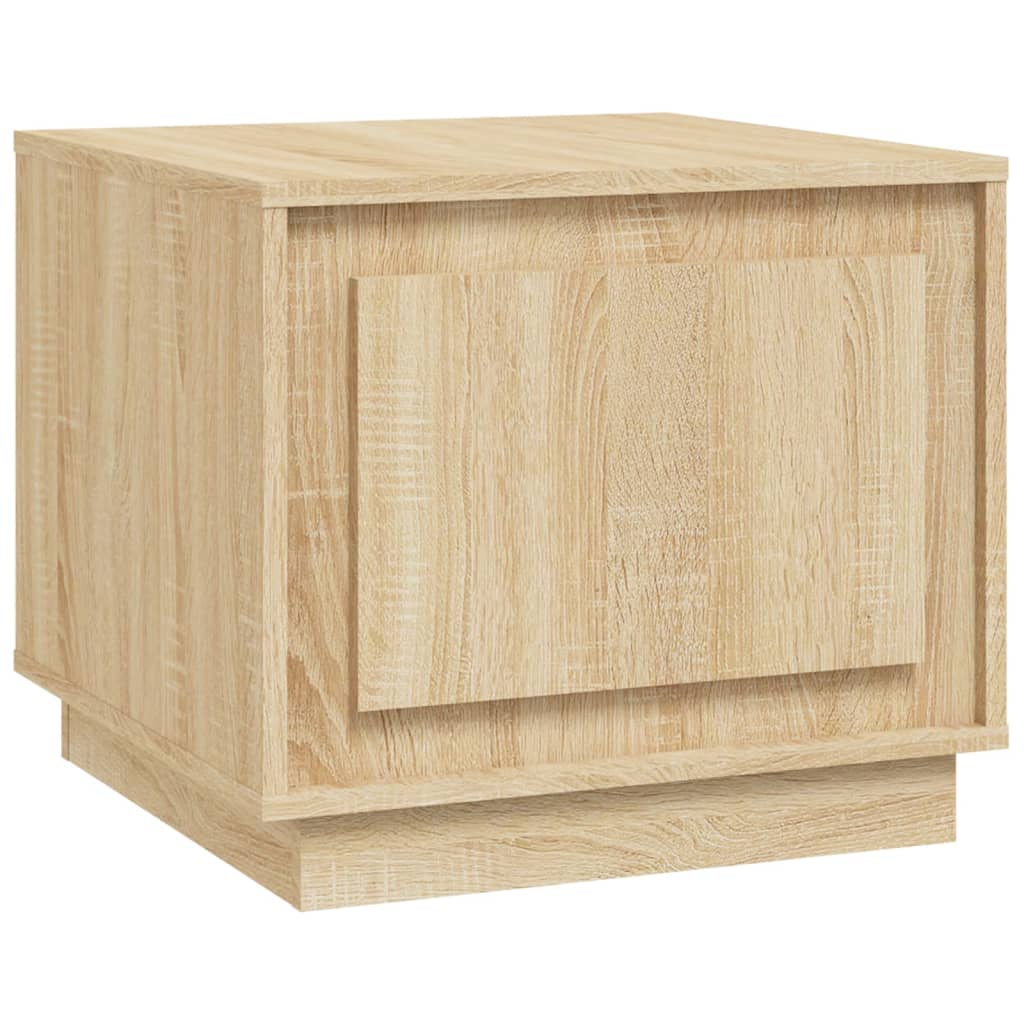 Vidaxl Mesa de Centro Madera Contrachapada 51x50x44 Cm Blanco