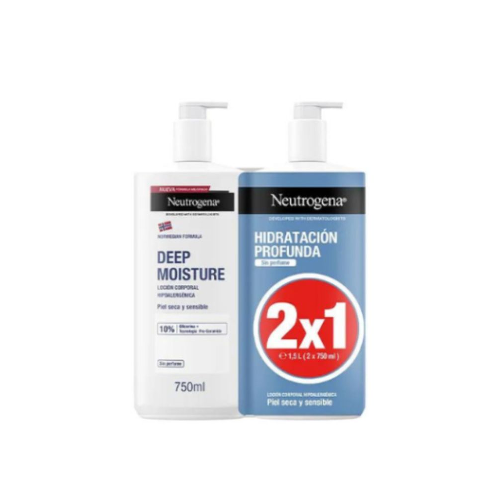 Neutrogena Locion Hidratación Profunda 2x750 ml