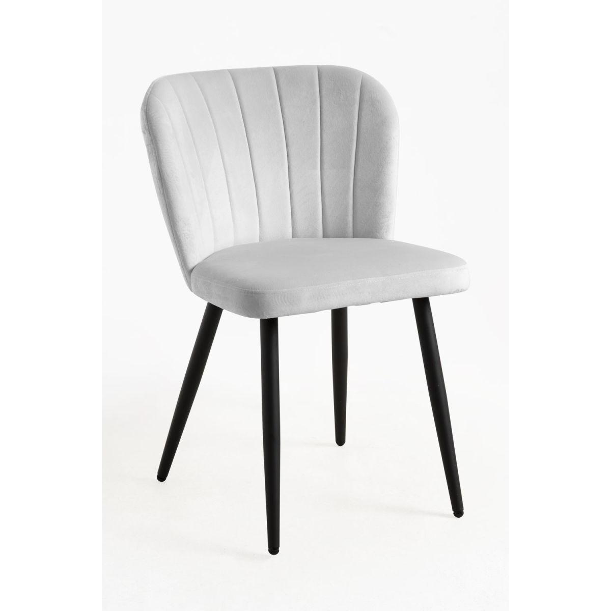 Regalos Miguel - Sillas Comedor - Silla Luk Terciopelo - Marrón claro