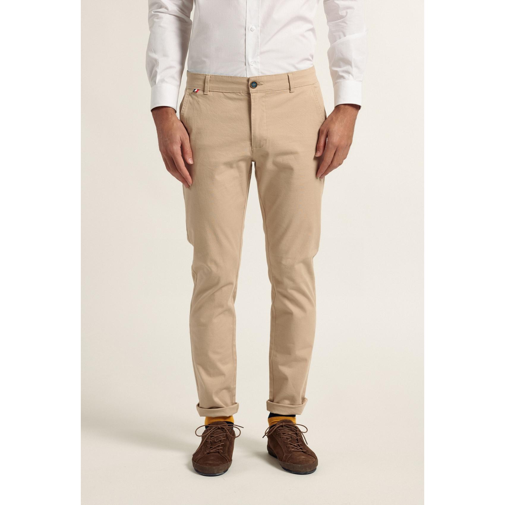 Pantalón chino Valecuatro beige