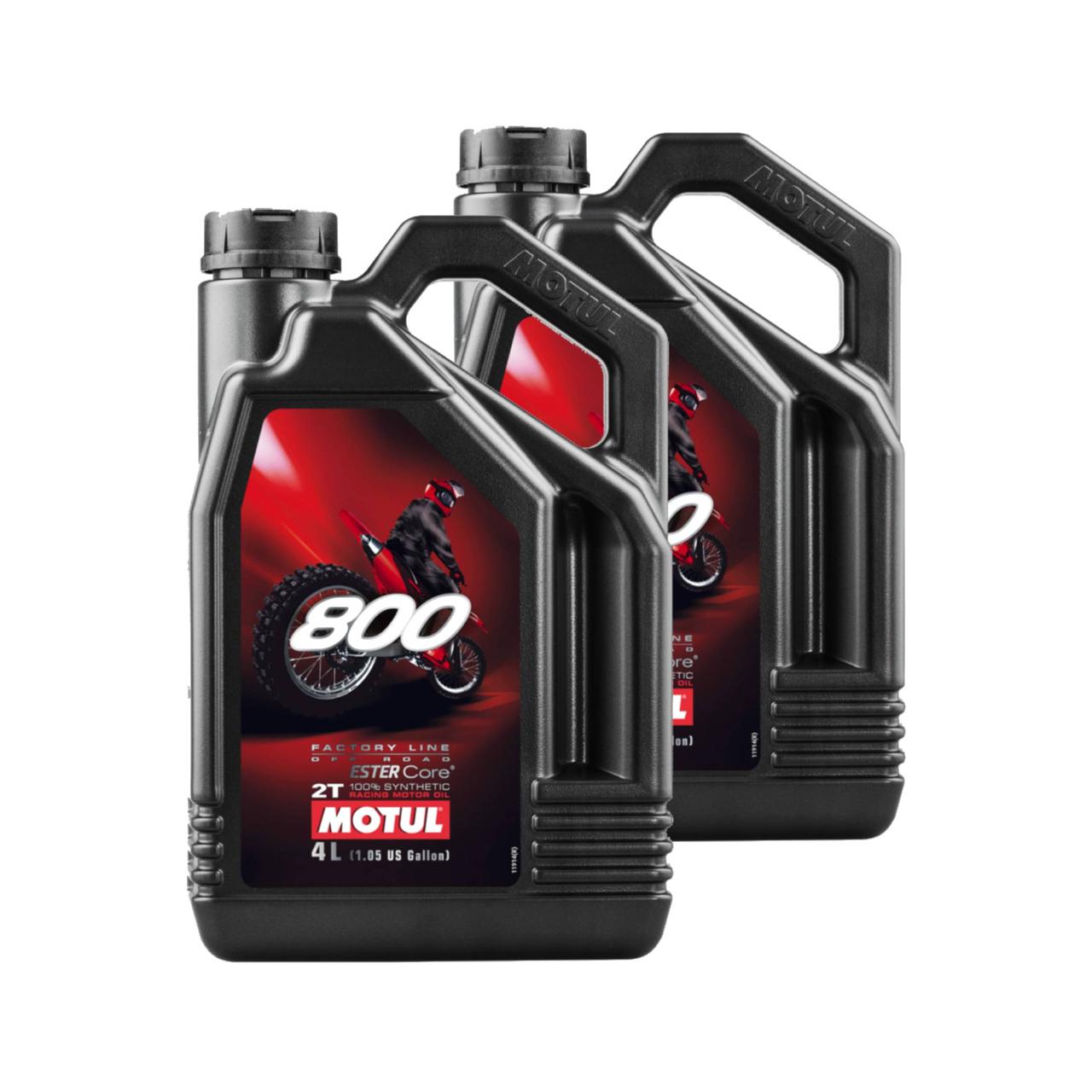 Kit De 2X Aceite De Motor 800 2T Fl Off Road 4L KT-220