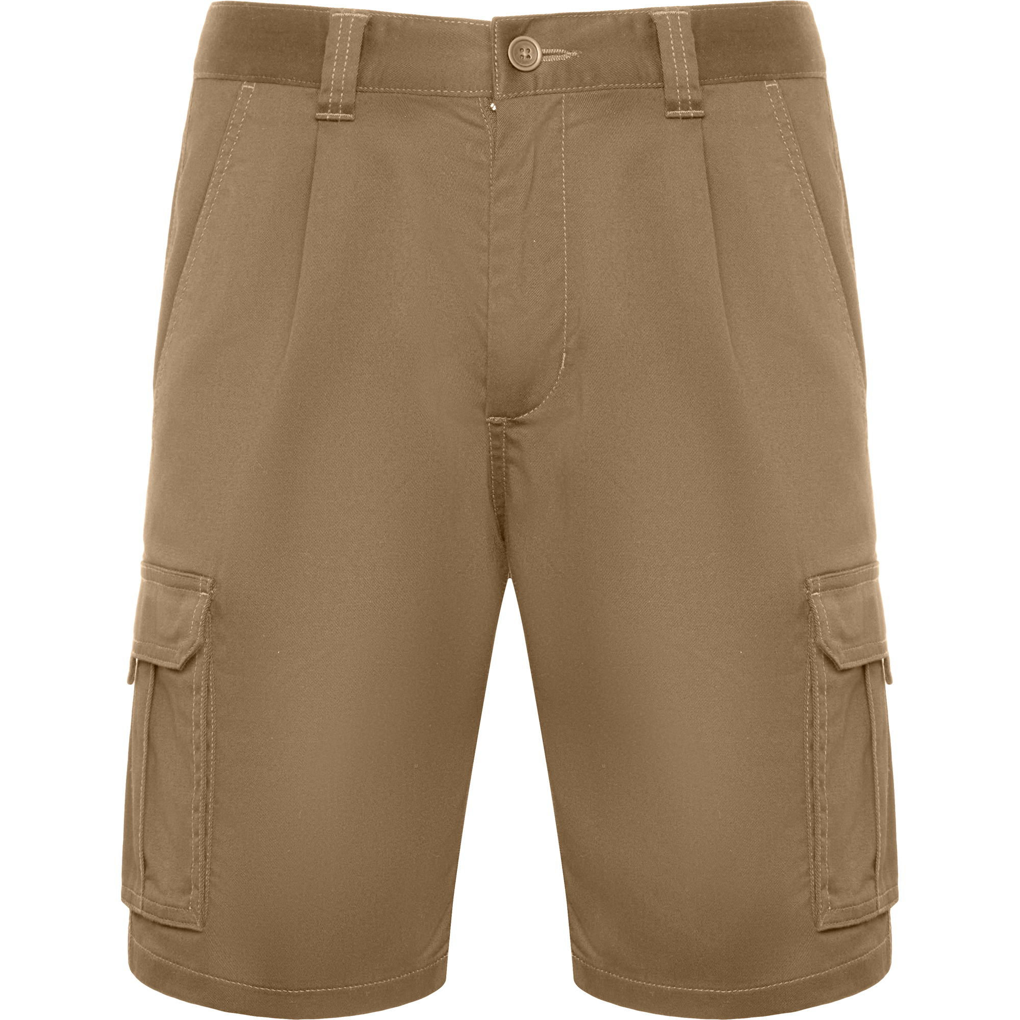 Pantalón corto de trabajo Roly Vitara con elastano, bolsillos y cintura ajustable