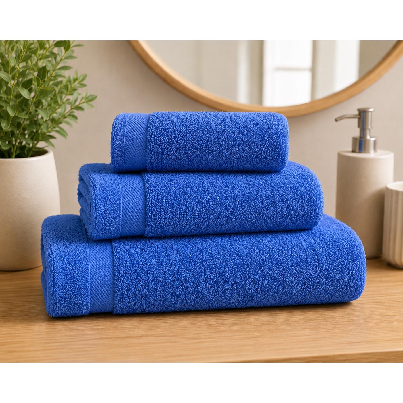 Toallas de baño 3 unidades en algodón 100 %, alta absorción 500 gr/m², juego completo con tocador, lavabo y sábana, resistentes a olores y destiñe, ideales para uso diario en baño o spa
