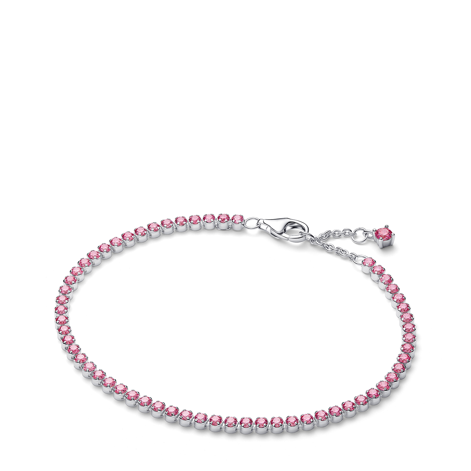 Pandora Pulsera de tenis en plata de ley 593927C02 , para Mujer