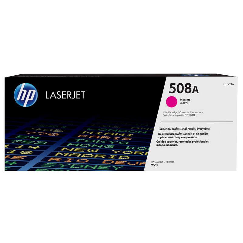 Hp cf363a magenta cartucho de toner original - 508a