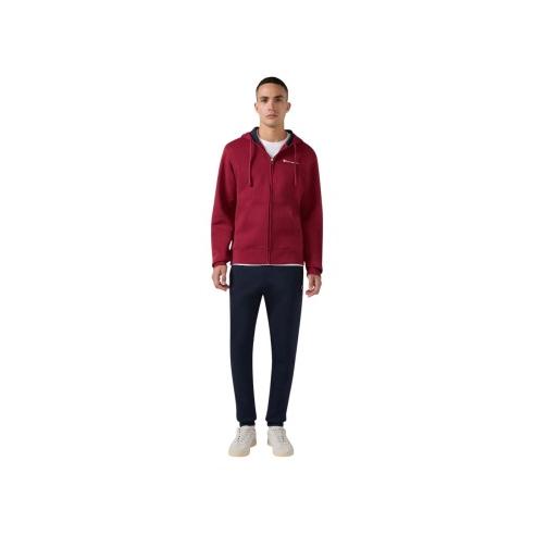 Chandal Champion Sweatsuit Con Gorro Azul Marino Rojo 221658-Rs508 Conjunto Hombre