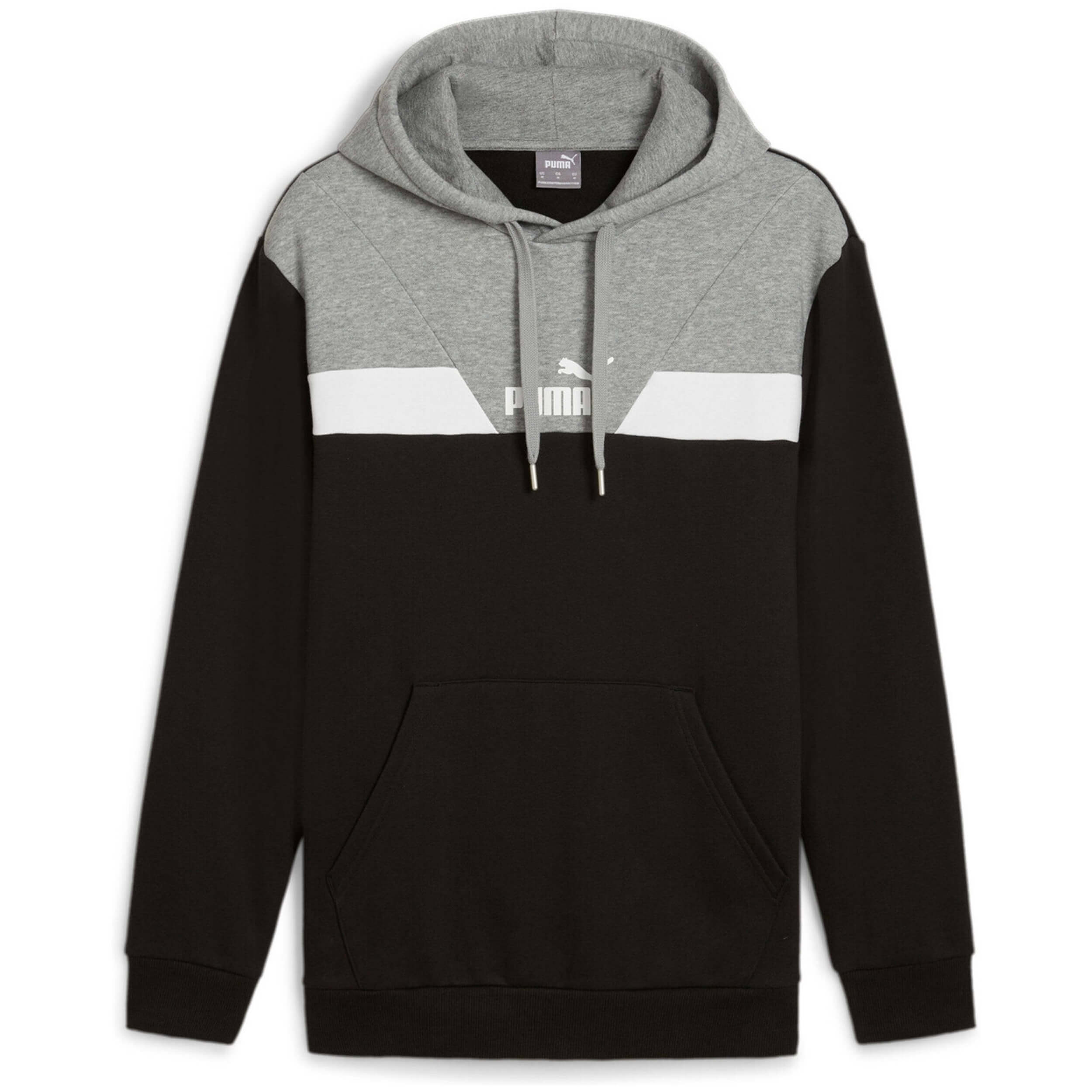 Sudadera marca Puma modelo 681731-01 para hombre en color blanco/gris/negro