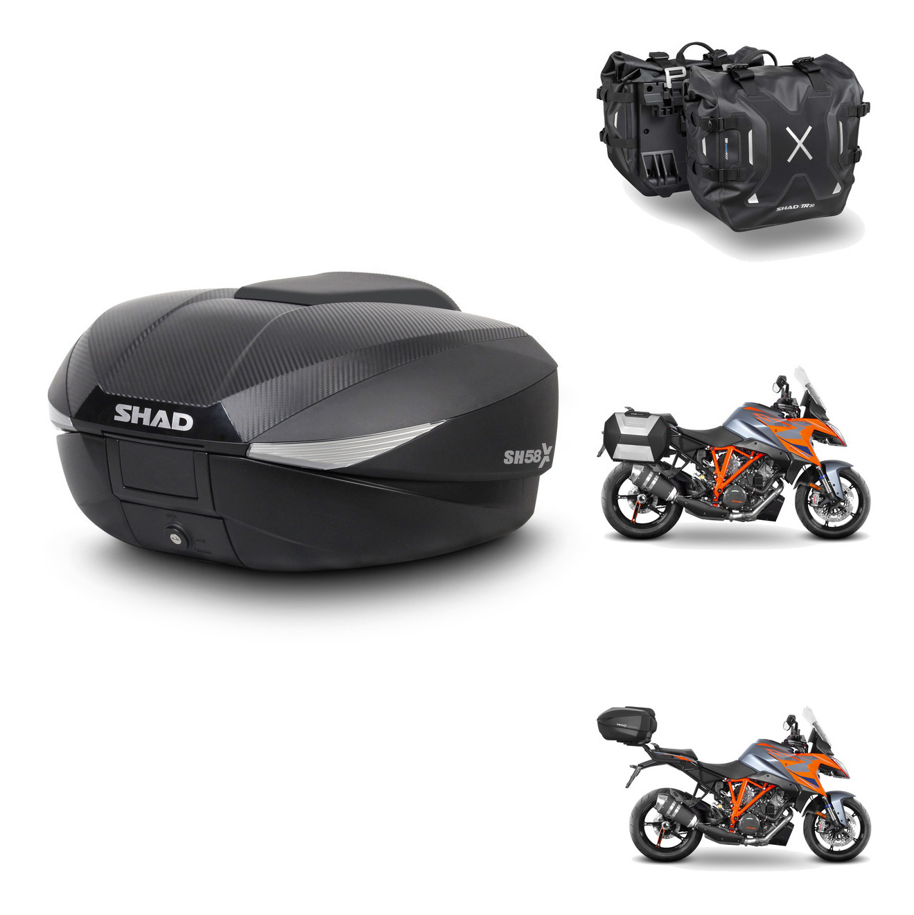 Alforjas Tr30 + Herraje Baul + Herraje 3 KIT-581535