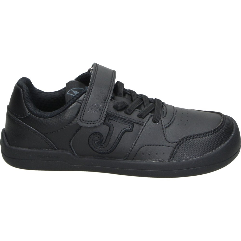 JOMA | Zapatillas Barefoot Joma Academy para Niño – Deportiva Escolar Negra – Zapatilla Colegial con Adhesivo y Cordones – Puntera Reforzada – Cómodas – Modelo BFACAW2601V