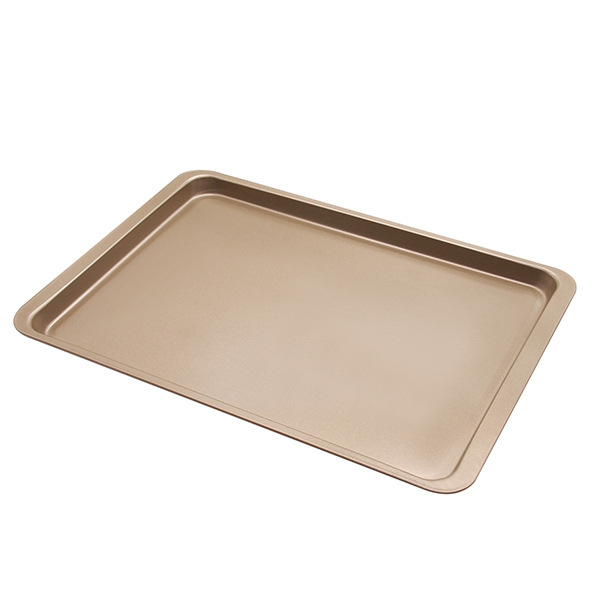 CA Molde para hornear rectangular negro de 14,5 pulgadas, grueso, antiadherente, para galletas, pizzas, pollo asado y otros hornos. Adecuado para hornear.