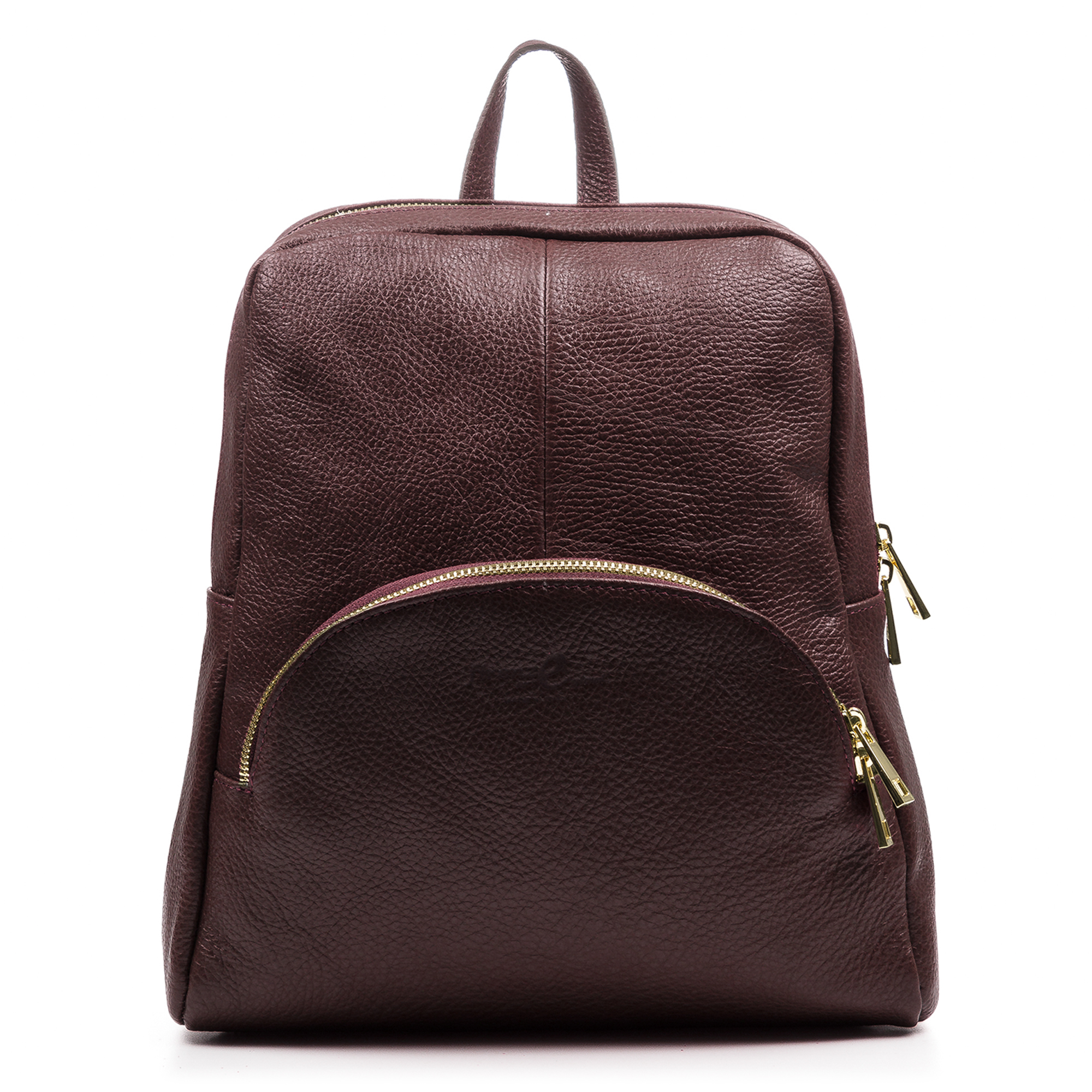 Firenze Artegiani. Monastier Bolso mochila Mujer.Piel auténtica Dollaro . Made in Italy. Vera Pelle Italiana.