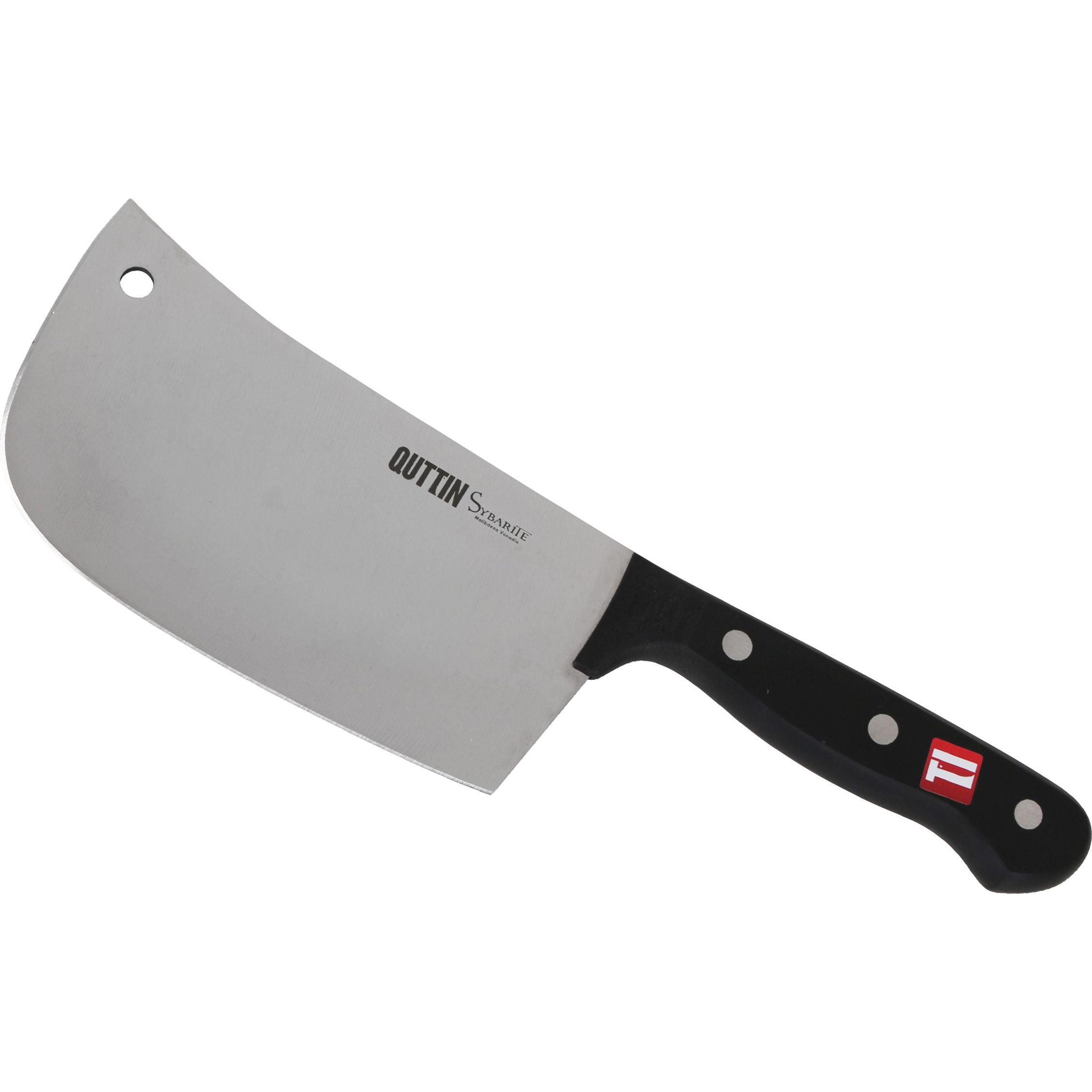 Quttin - Macheta Cocina 17.5cm Colección Sybarite - Resistente, Ergonomica y Acero Inoxidable - Ideal para Cortes Precisos y Versátiles