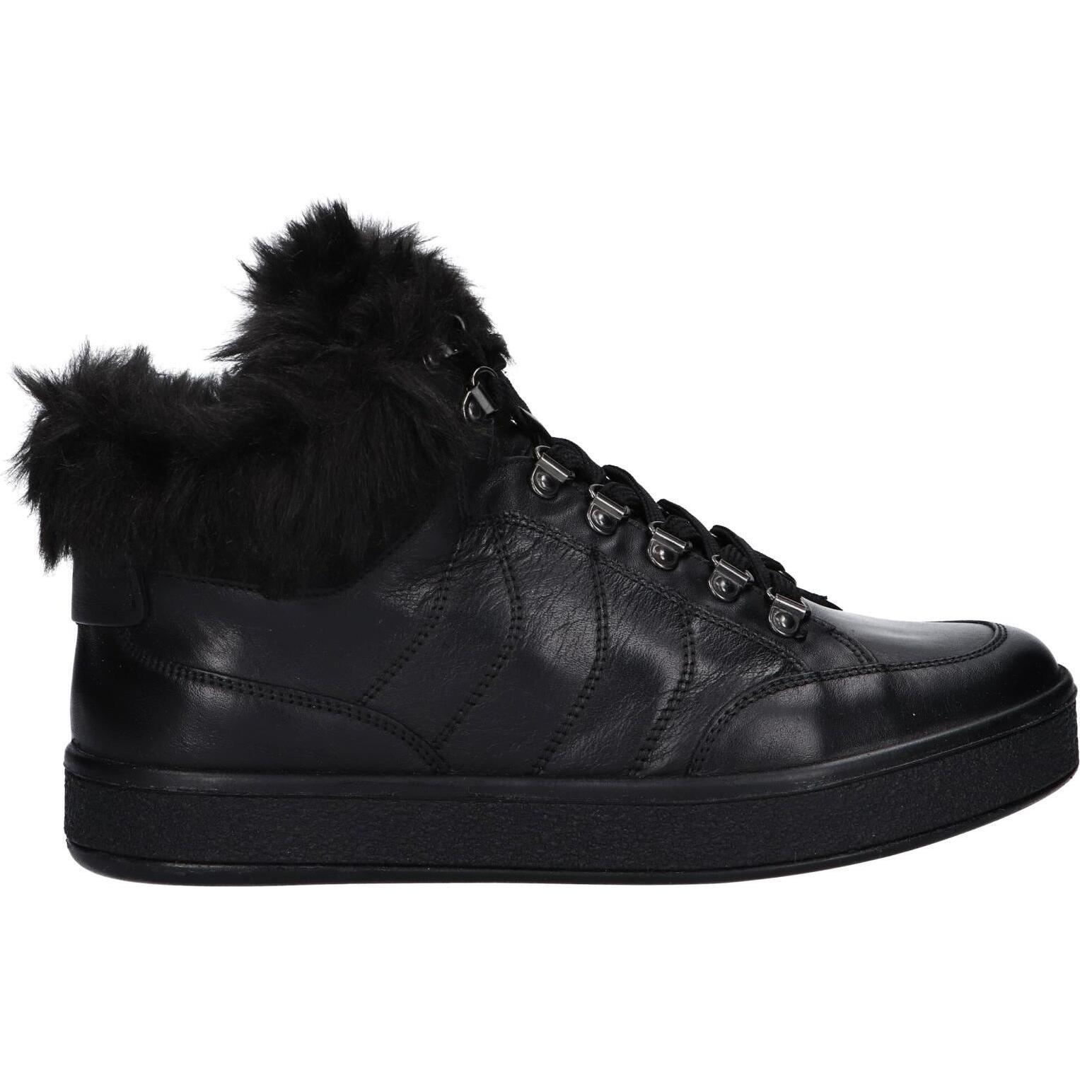 Women's ankle boots geox d26ffe 085bh d leelu c9999 black