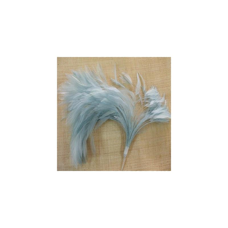 MONTAJE DE PLUMAS DE GALLO