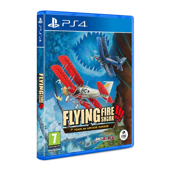 Toaplan Arcade Garage Flying Fire Shark - PS4 - Nuevo Precintado - PAL España
