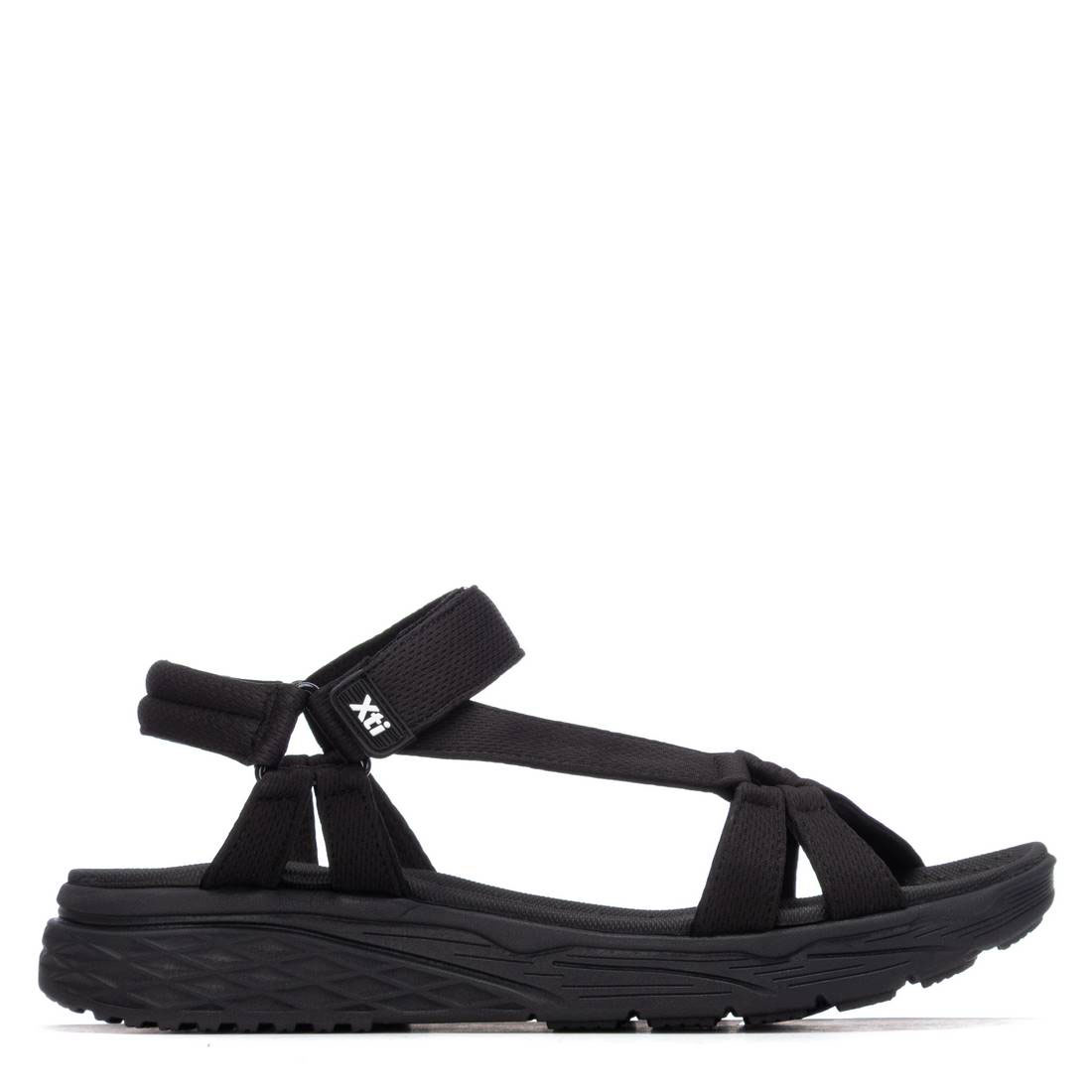 Xti Sandalia de mujer 145463- NEGRO , para Mujer