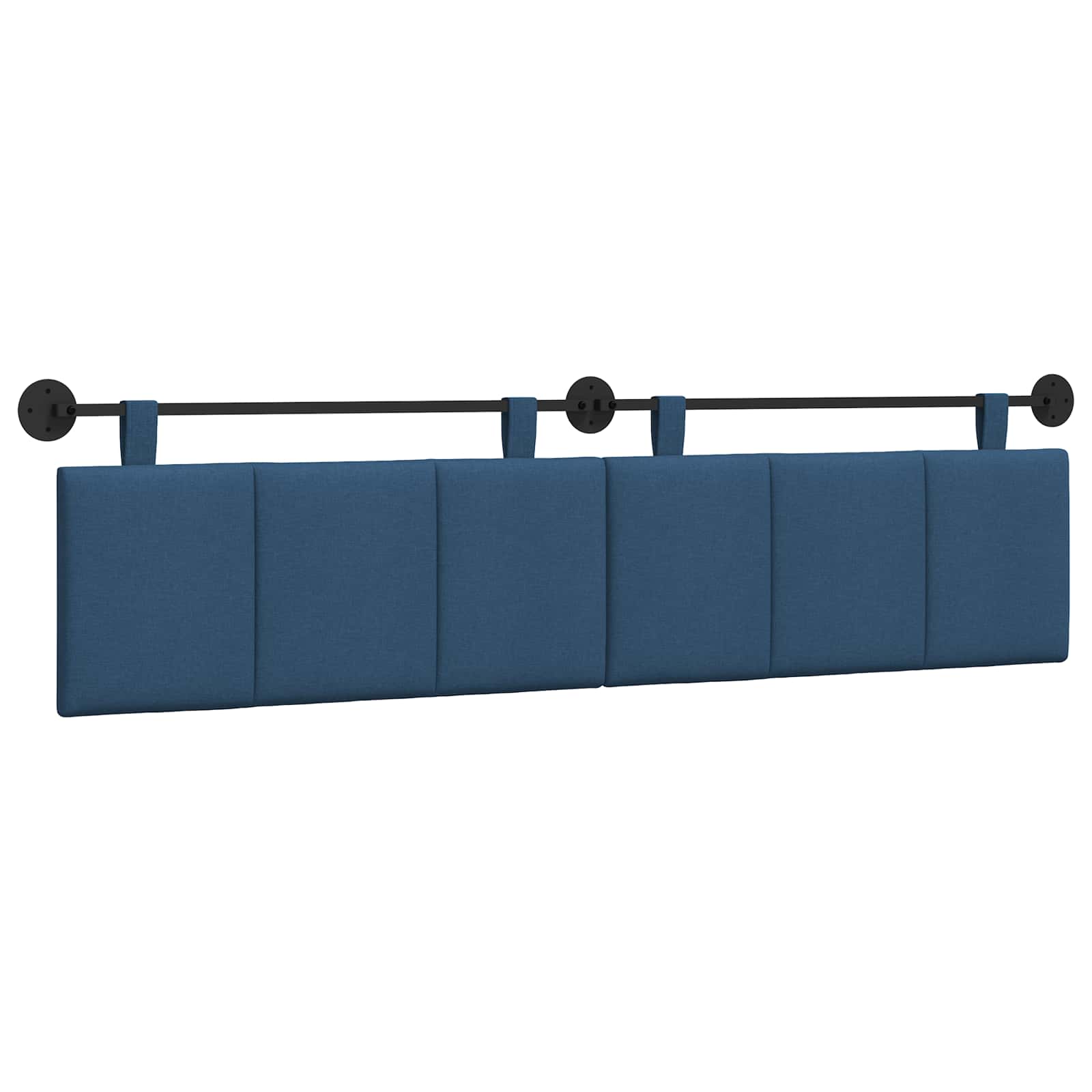 vidaXL Cabecero colgante  Tela 210 x 55 x 5 cm Multicolor