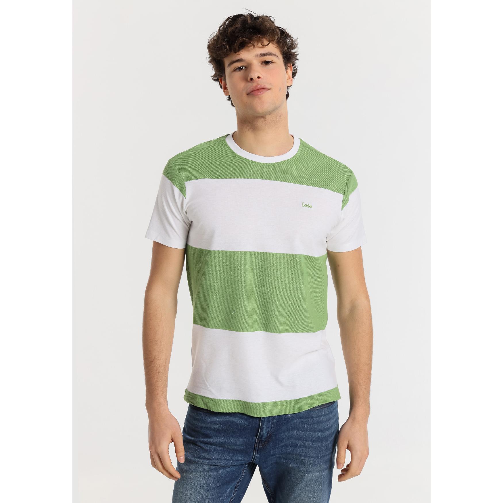 LOIS JEANS - Camiseta Niko-Wesley Khaki