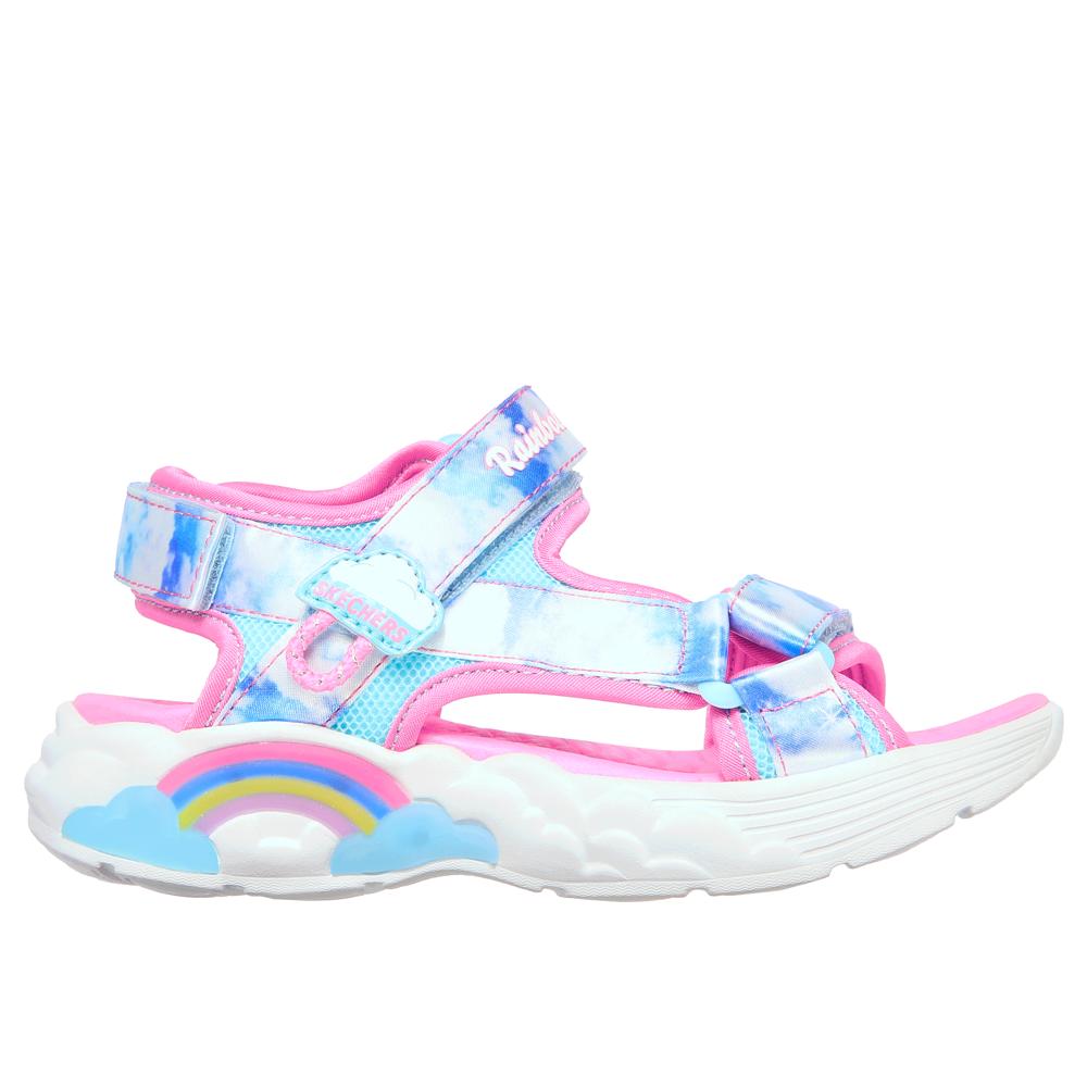 Sandalias Skechers Rainbow Racer - Verano Cielo