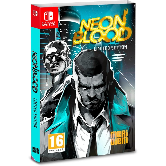 Juego Neon Blood Limited Edition para Nintendo Switch PAL EU - Nuevo Original Precintado