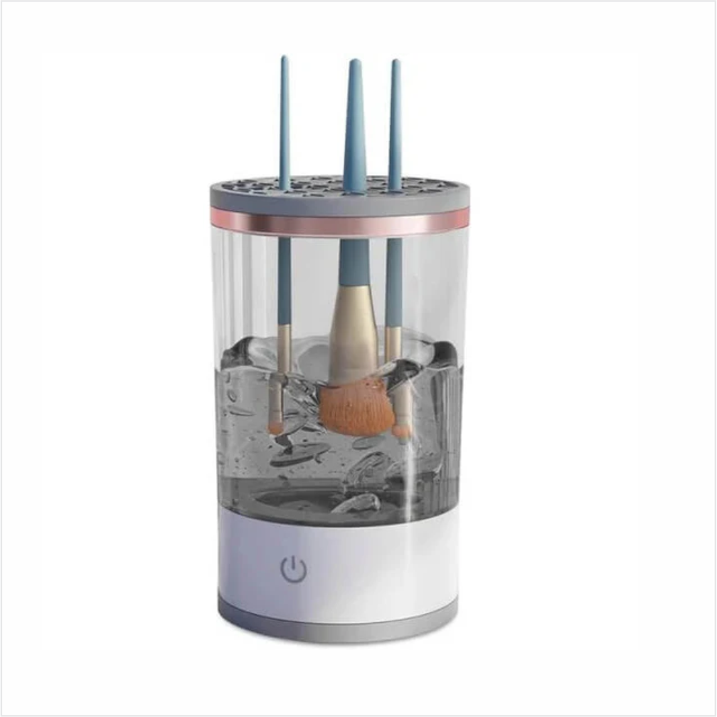 Limpiador Electrónico Iónico SAPT para Brochas de Maquillaje  Limpieza Profunda y Rápida  Para Todos los Tamaños  Sistema Rotatorio Automático  Portátil y Ergonómico  Fácil de Usar  Elimina Residuos y Bacterias  Herramienta Ideal para el Hogar ?