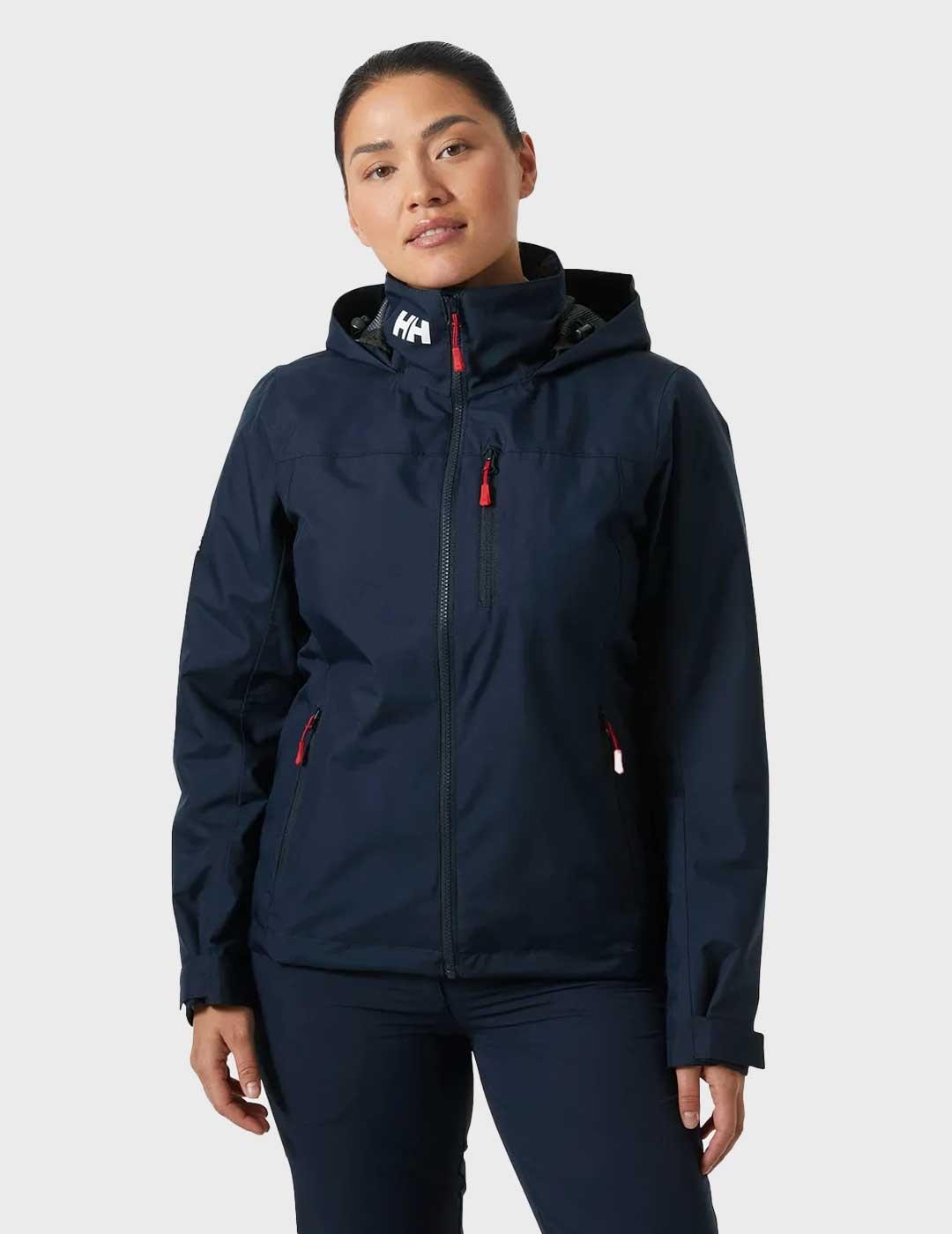 Helly Hansen W Crew Midl 2.0 chaqueta azul marino para mujer