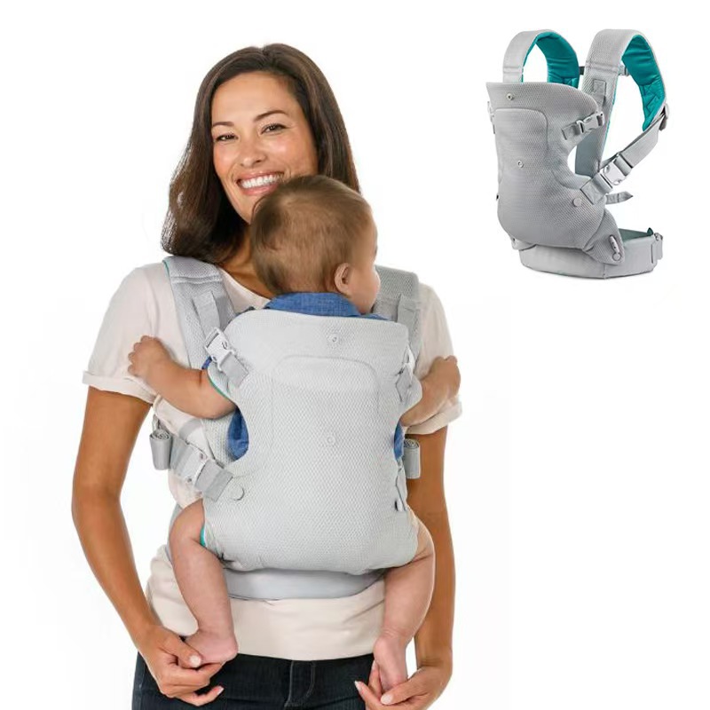 Mochila porta bebés multifuncional, bandolera ergonómica especial para bebés.