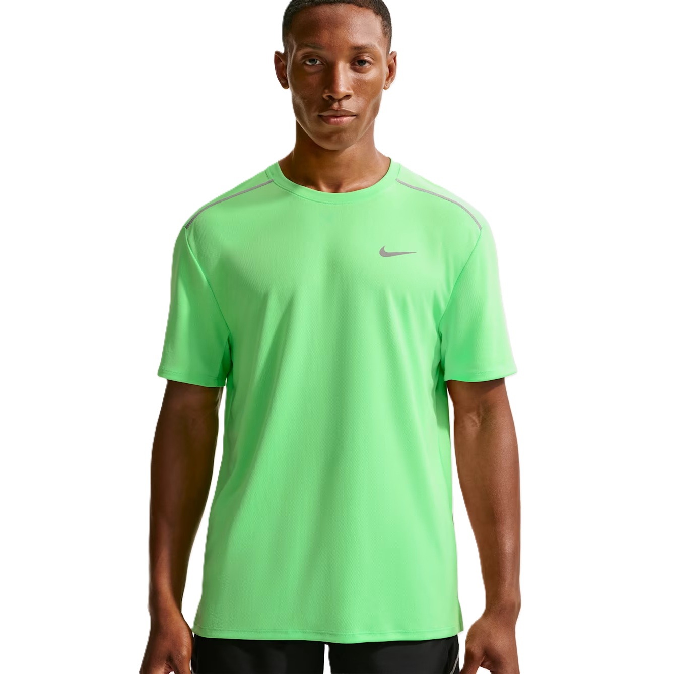 Nike Miler Men´s Dri-Fit UV Short-Sleeve Run  Running Camisetas Hombre