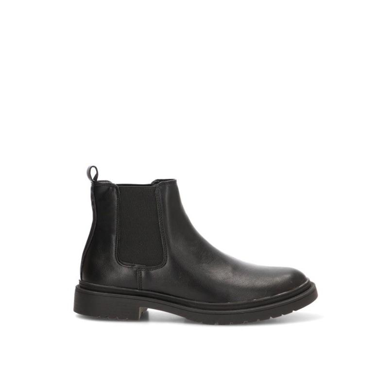 Botin Weekend Etika - Hombre - Suela Plana - Modelo 70004 - Color Negro