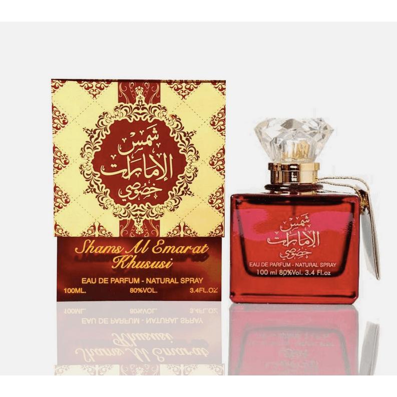 Shams Al Emarat Khususi Lattafa 100 ml Lattafa Perfumes mujer Atalcado avainillado