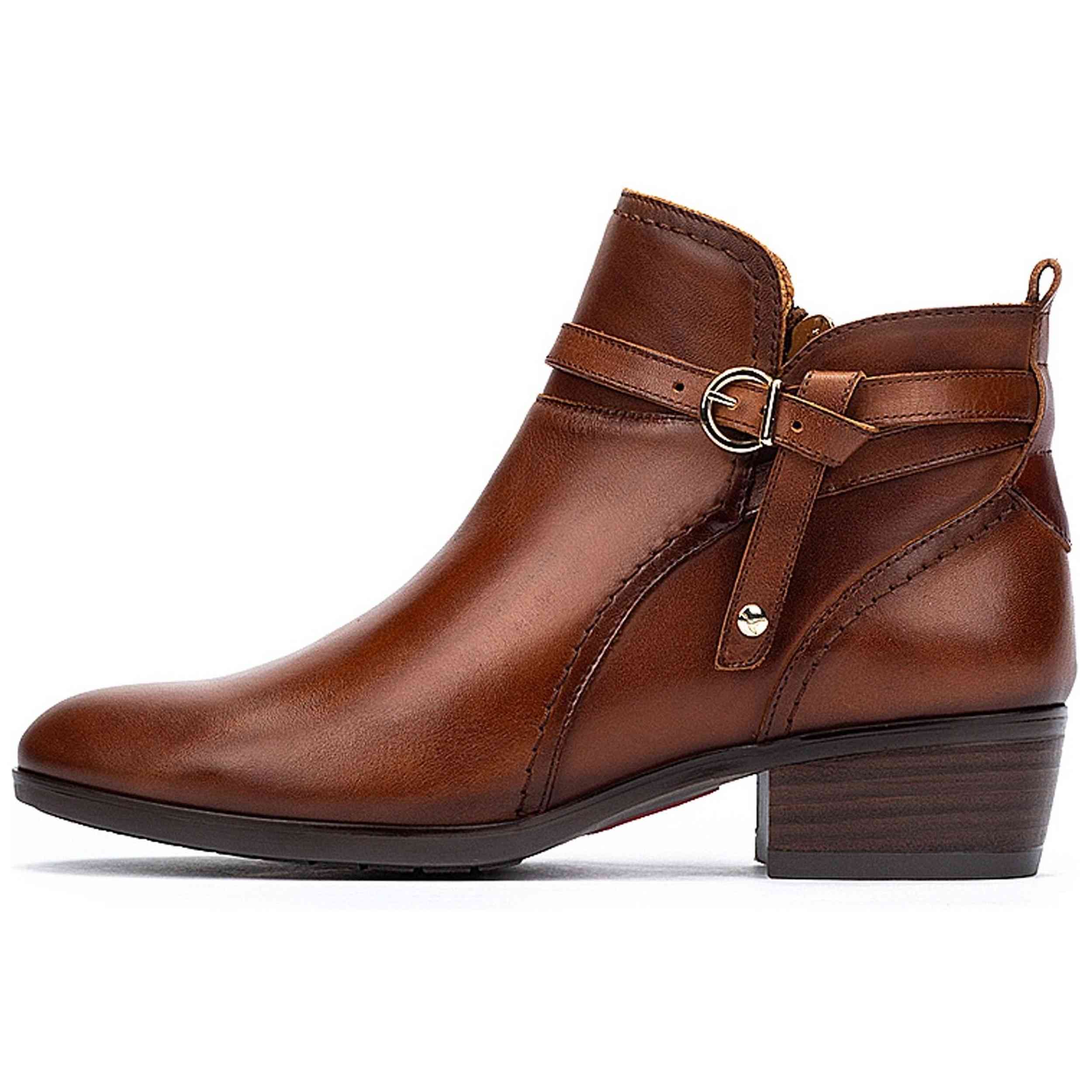 Pikolinos Botines de tacón de piel DAROCA W1U