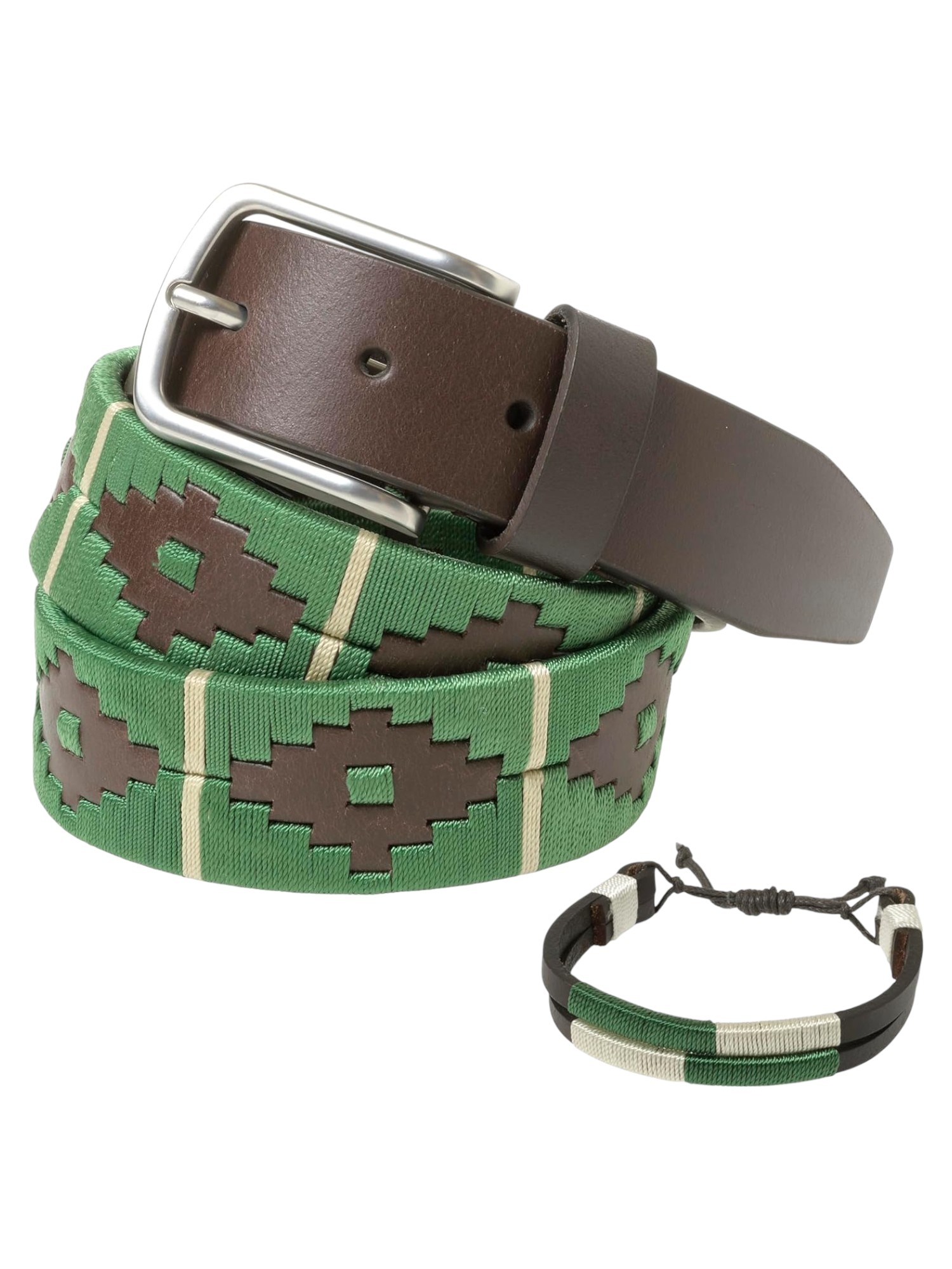 PELPE POLO GB Cinturón argentino FBM Verde