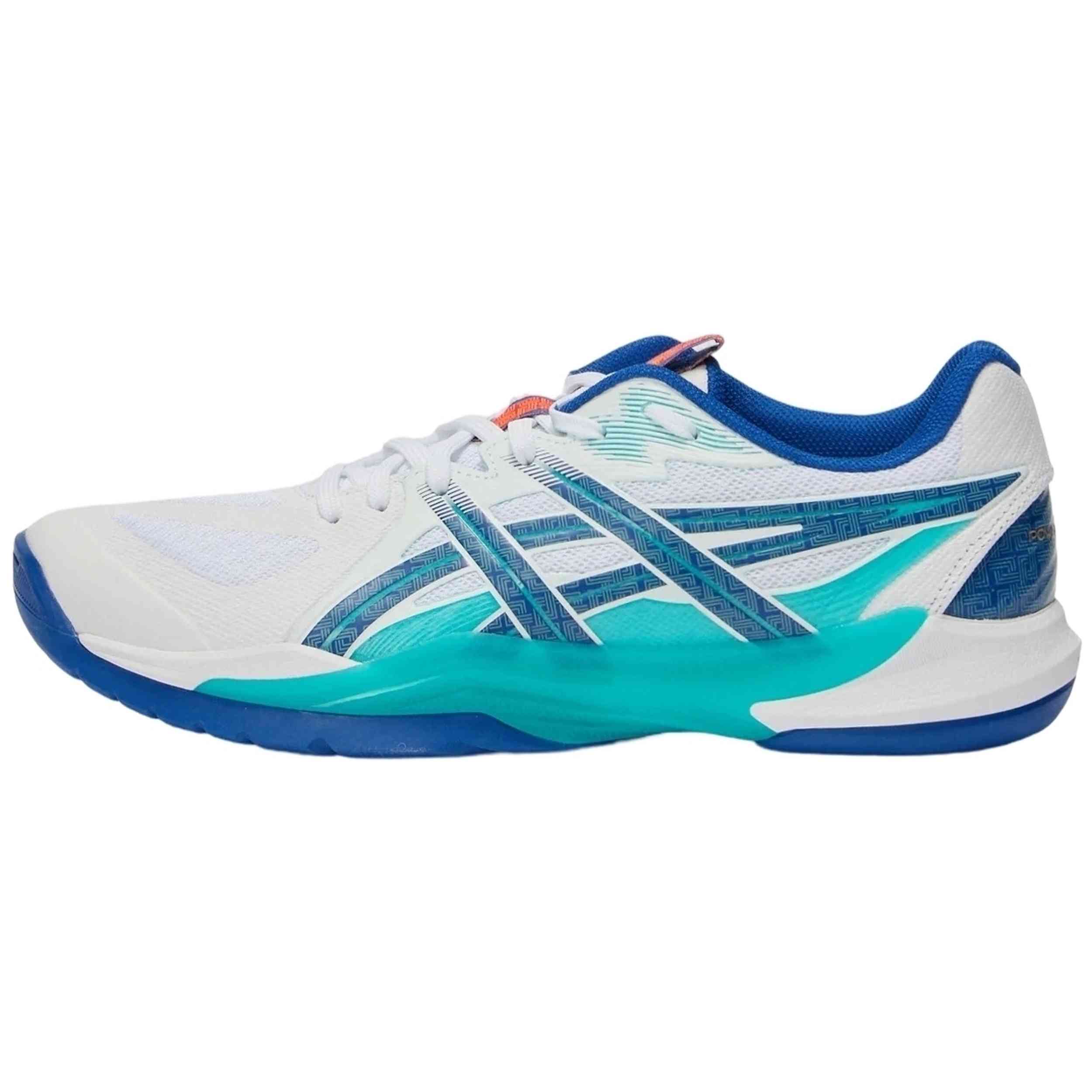Zapatillas De Balonmano Asics modelo Powerbreak FF "White/Asics Blue" para Hombre en color Blanco