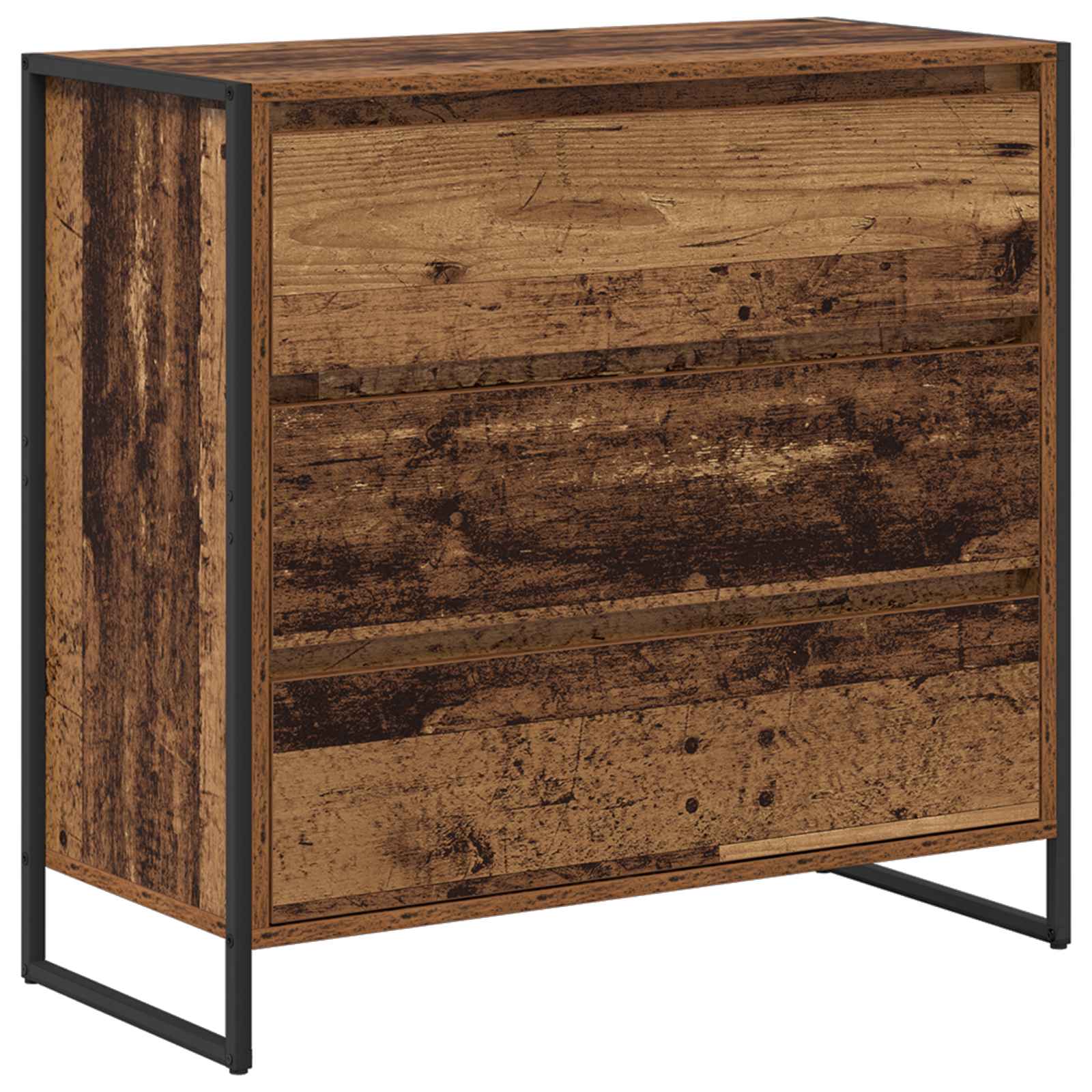 vidaXL Vitrina   79 x 36 x 75.5 cm Madera de ingeniería Multicolor