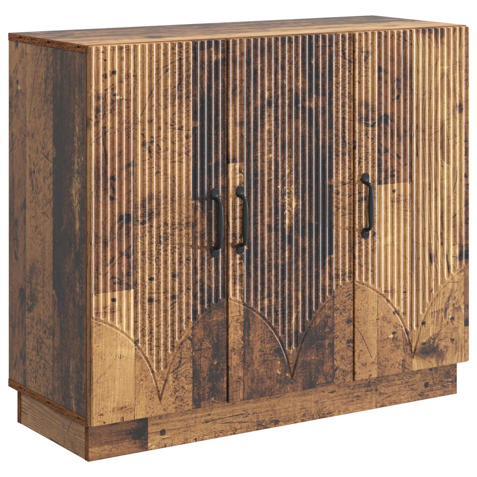 vidaXL Aparador 89 x 34,5 x 77 cm Madera de Ingeniería Multicolor
