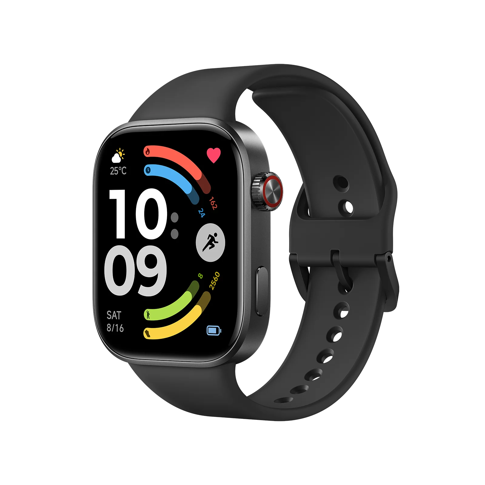 XIAOMI Redmi Watch 6 NFC - Smartwatch Hombre y Mujer | 24 días | Pantalla 2,07" AMOLED | Cuerpo de 9,9 mm en Aleación de Aluminio | Bluetooth 5.4 | Monitor de Corazón, Sueño y Estrés | 150+ Deportes | GPS | 5 ATM | Android e iOS - Negro, Gris o Azul