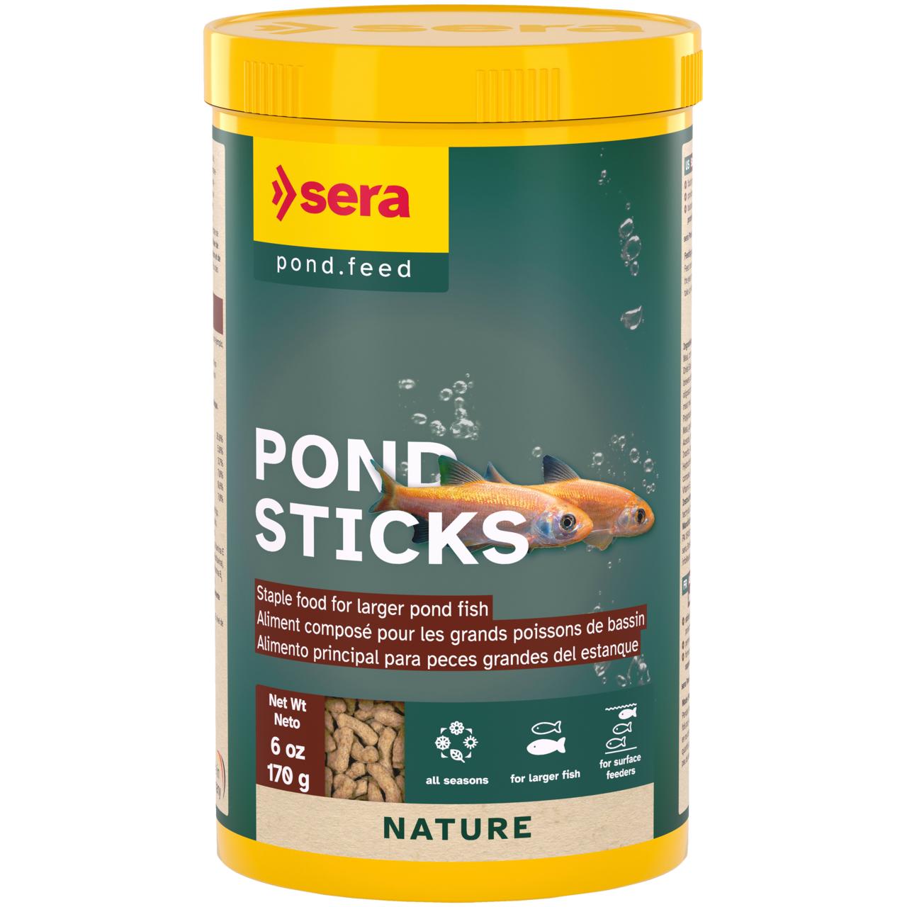 Sera Pond Sticks - Alimento Principal para Peces Grandes de Estanque
