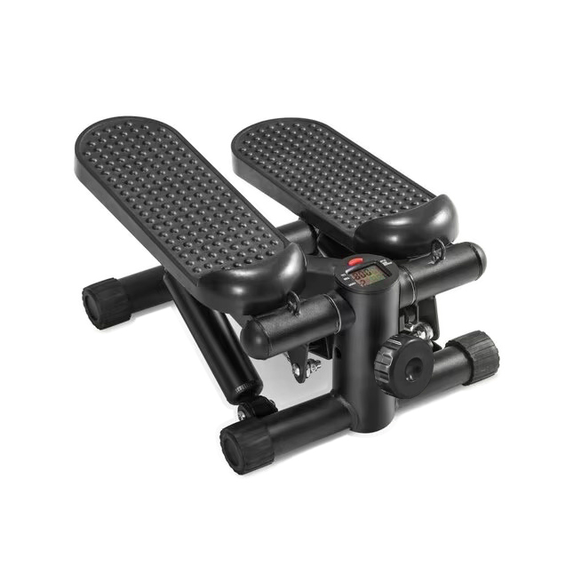 Stepper de Fitness para Entrenamiento en Casa | Stepper de Bajo Impacto con Bandas de Resistencia o Manillar | Ejercicio de Cuerpo Completo en Casa o Gym | Entrenamiento Cardio y Tonificación Muscular