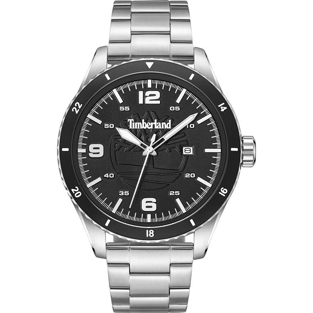 Timberland Reloj Hombre Analogico Cuarzo con Correa de Acero inoxidable TDWGH0010503
