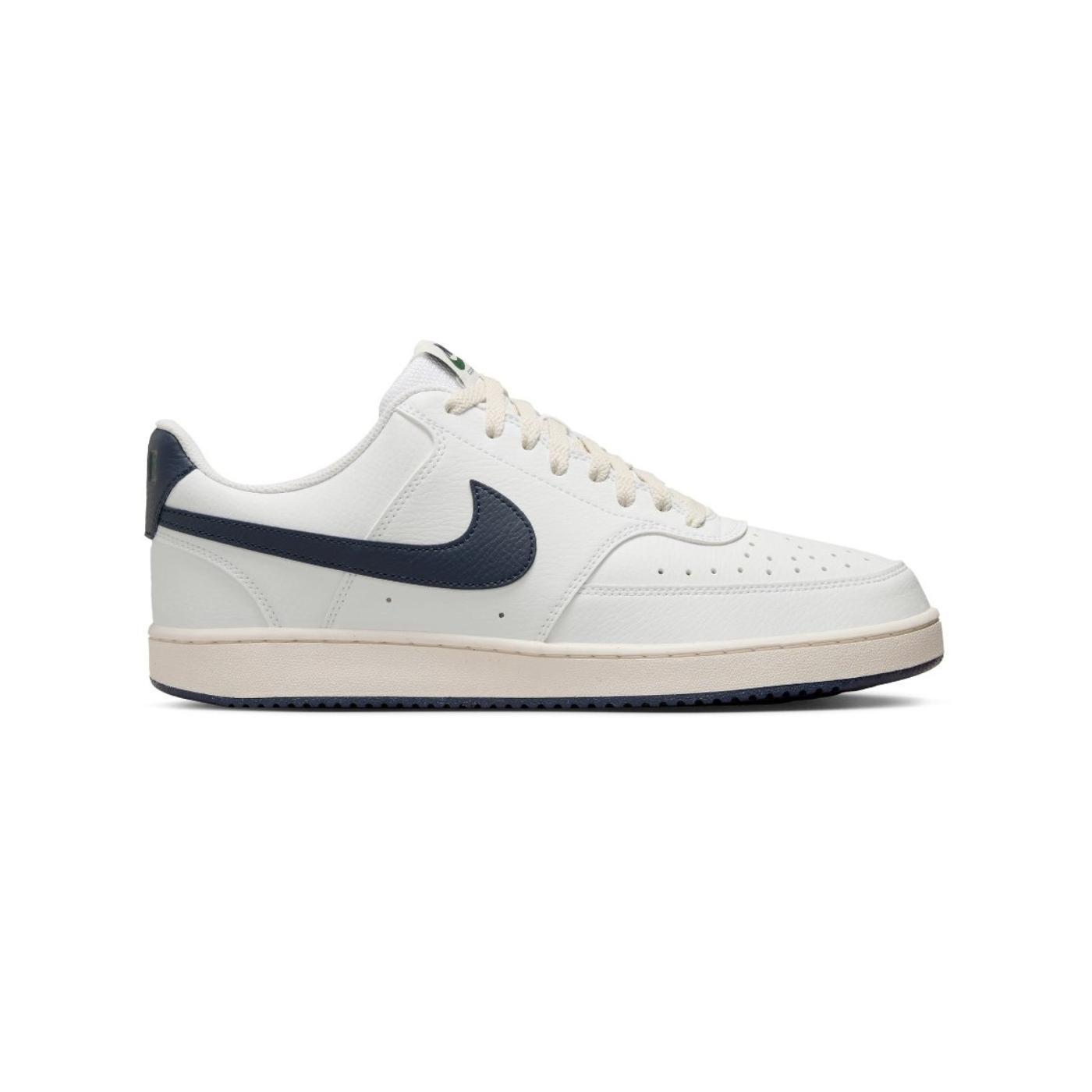 Zapatillas nike court vision lo blanco marino de hombre.